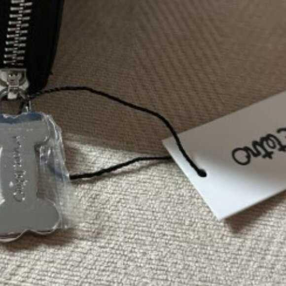 MARC TETRO WOMEN'S BLACK/WHITE BOSTON TERRIER ZIP AROUND WALLET NWT - Picture 4 of 7